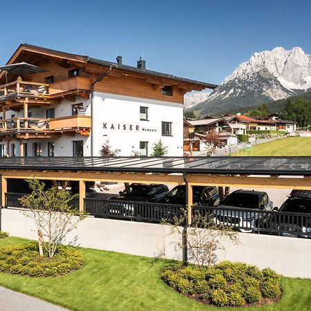 Kaisermoments Going am Wilden Kaiser Buitenkant foto